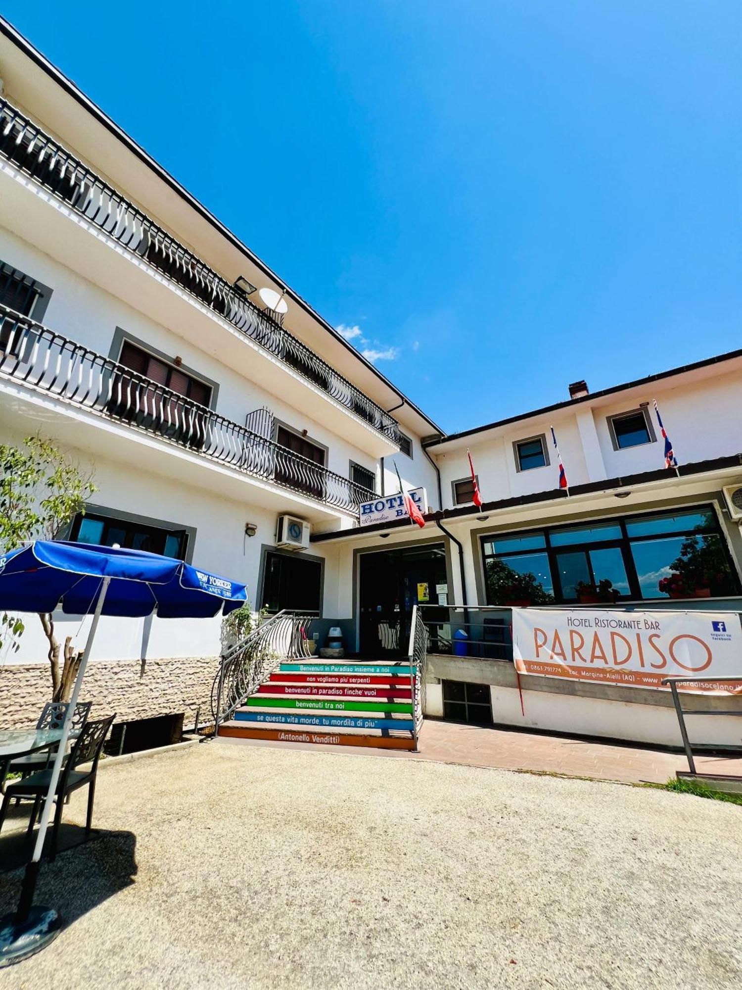 Hotel Paradiso Celano Kültér fotó